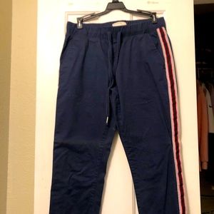 Cotton On - Navy Blue Cuffed Jogger Pants